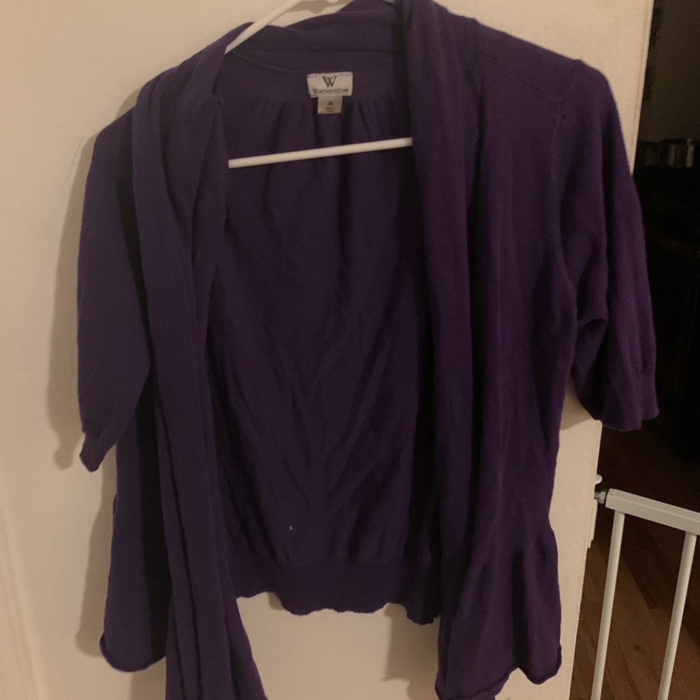Purple shawl